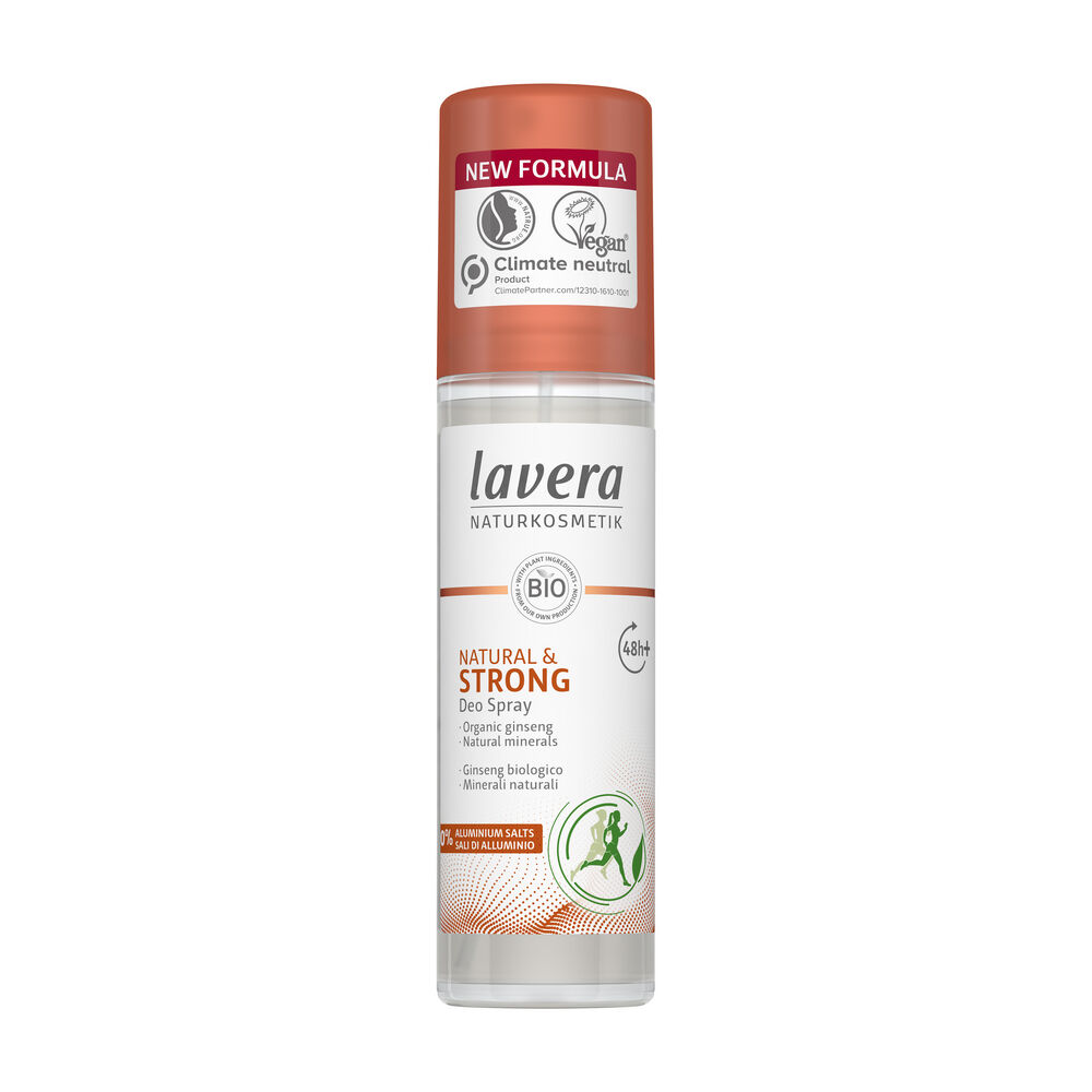 LAVERA Natural & Strong Deo Spray -Deodorantti 75ml, Lavera