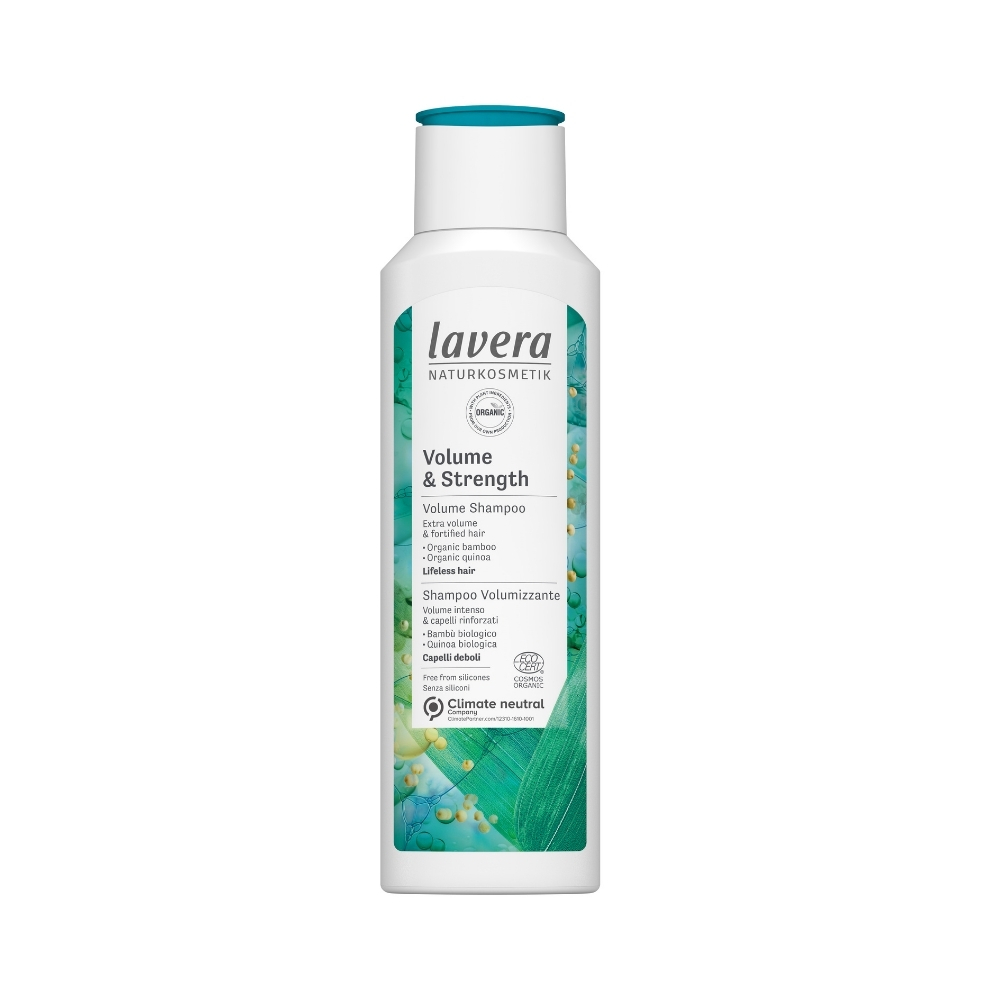 LAVERA Volume & Strength Shampoo -Tuuheuttava Shampoo 250ml, Lavera
