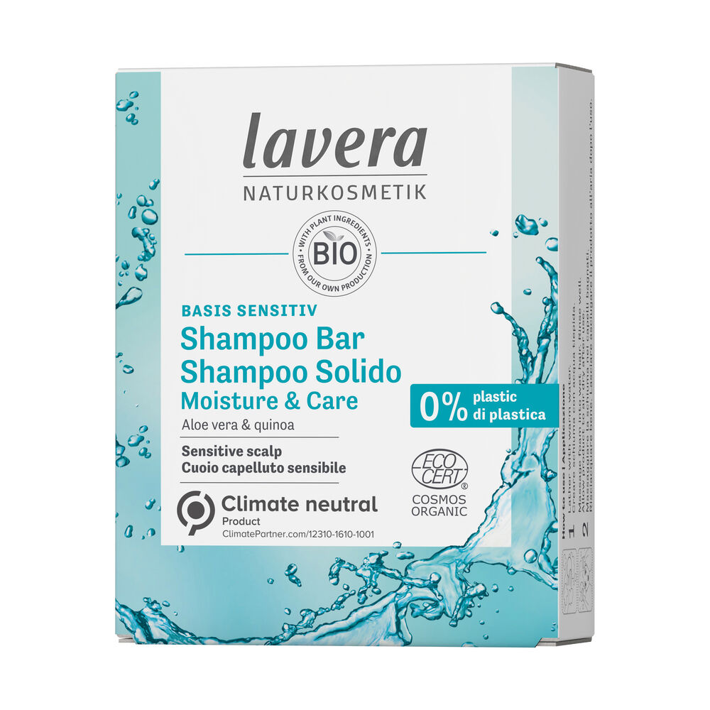 Lavera Basis Sensitiv Shampoo Bar -Palashampoo 50g