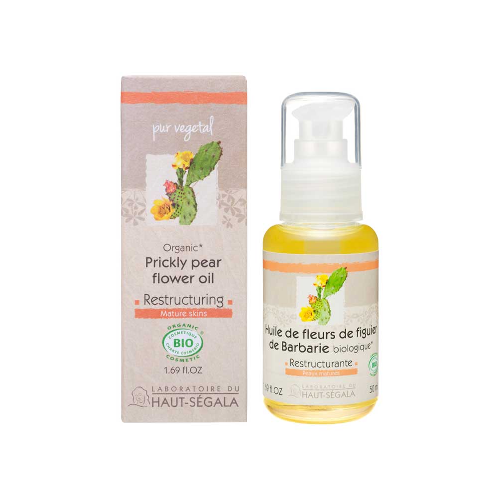 LABORATOIRE DU HAUT-SÉGALA Prickly Pear Flower Oil – Kaktusviikunaöljy 50ml, Haut-Segala