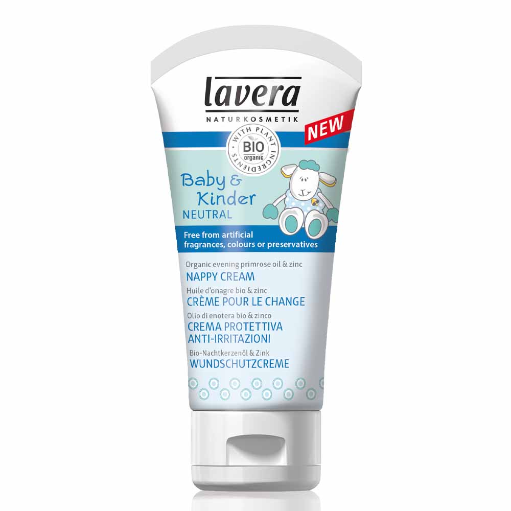 LAVERA Baby & Kinder Neutral Nappy Cream -Vaippavoide 50ml, Lavera